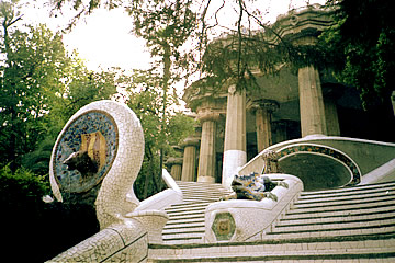 In Park Güell 1983