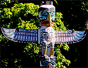 Thunderbird House Post, Stanley Park, Vancouver, Canada