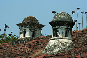 Antigua rooftop