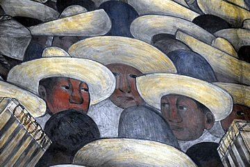 Secretaria de Educacion Publica Diego Rivera murals