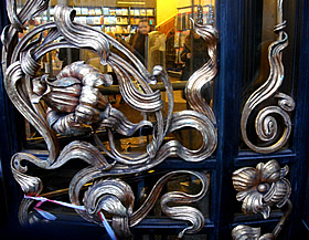 art nouveau bookshop