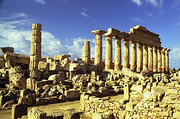 Ruins on the Acropolis, Selinunte