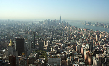 North Manhattan from the Freedom Tower 2015