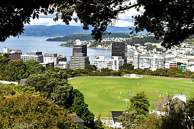 city view, Wellington, New Zealand