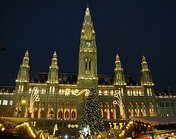 The Stadthaus Christmas Market in Vienna