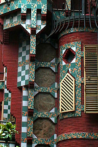 Detail from the Casa Vicens