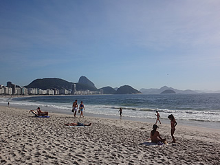 copacabana beach rio de janeiro