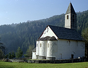 Carolingian church of Mistail, Graubunden, Switzerland