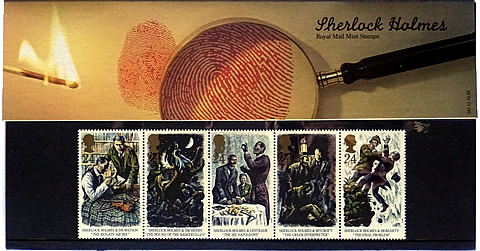 Sherlock Holmes stamps