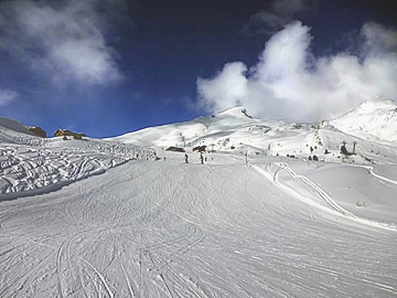 skiing from Kleine Scheidegg