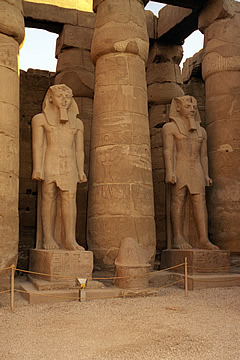 The colonnade, the Temple of Luxor