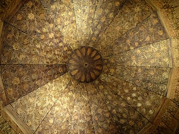 Wooden dome from the  Alhambra, Pergamon Museum