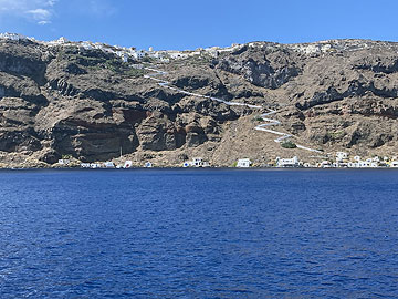 Boat trip, Santorini