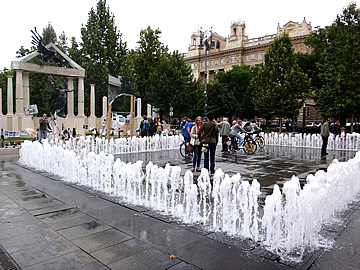 Budapest fountains