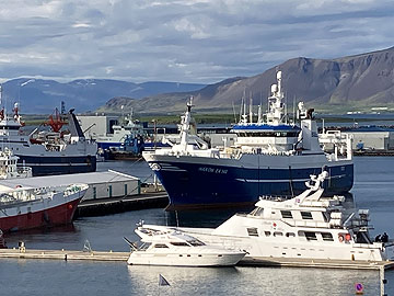 Reykjavik harbour, Iceland