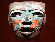 Anthropology Museum turquoise mosaic mask