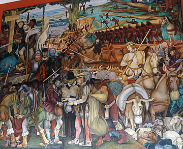 Mexico City Palacio Nacional Diego Rivera