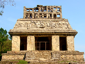 mexico palenque temple of the sun