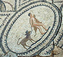 Hercules Mosaic detail
