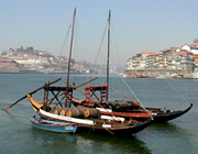 Porto wine barges