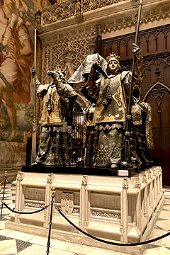 seville cathedral tomb Christopher Columbus