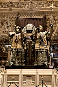 seville cathedral tomb Christopher Columbus