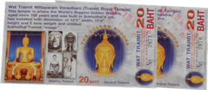 Wat Traimit tickets