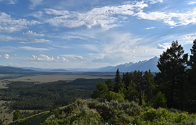 Grand Teton NP View from Signal Mountain