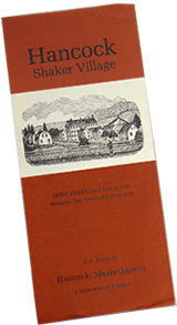 Shaker Village Leaflet