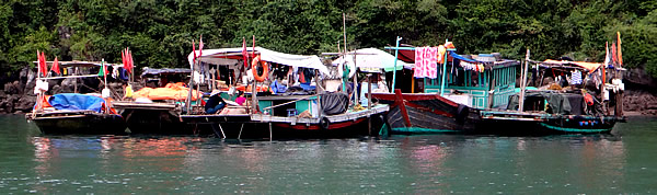 Cua Van Floating Village