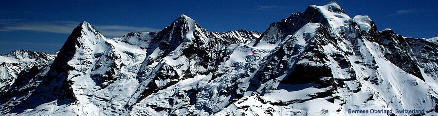 Eiger, Monch, Jungfrau, Bernese Oberland, Switzerland