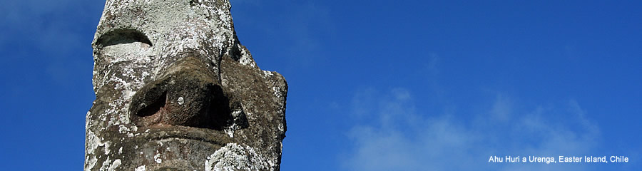 The Silk Route - World Travel: Ahu Huri a Urenga, Easter Island, Chile