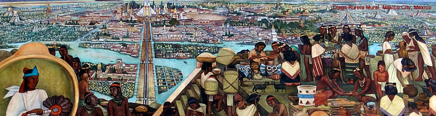 The Silk Route - World Travel: Tenochtitlan, Mexico City, Mexico
