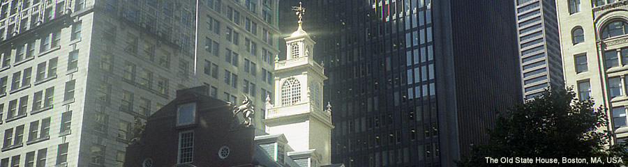 The Silk Route - World Travel: The Old State House, Boston, MA, USA